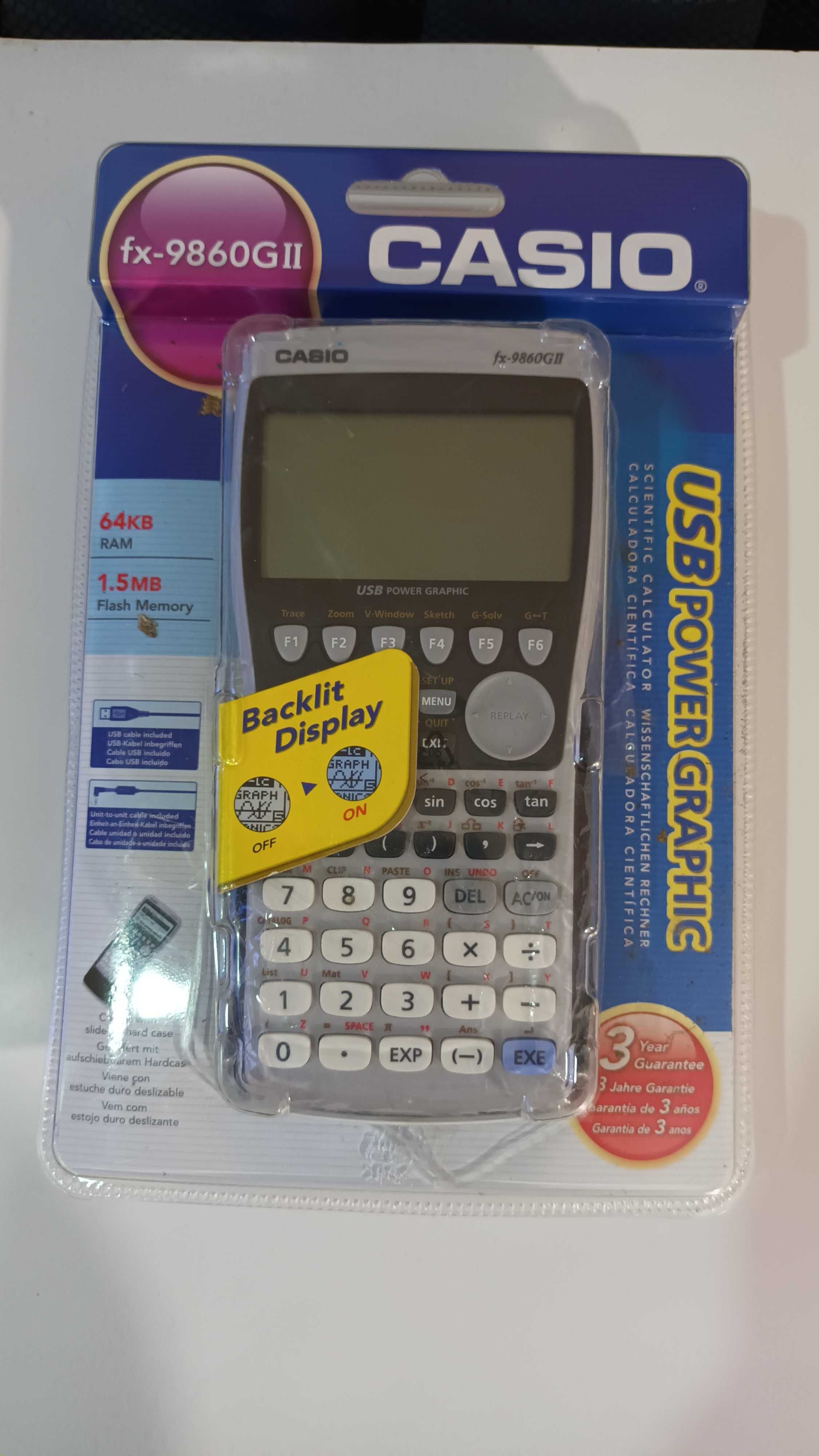 Calculadora CASSIO fx-9860GII