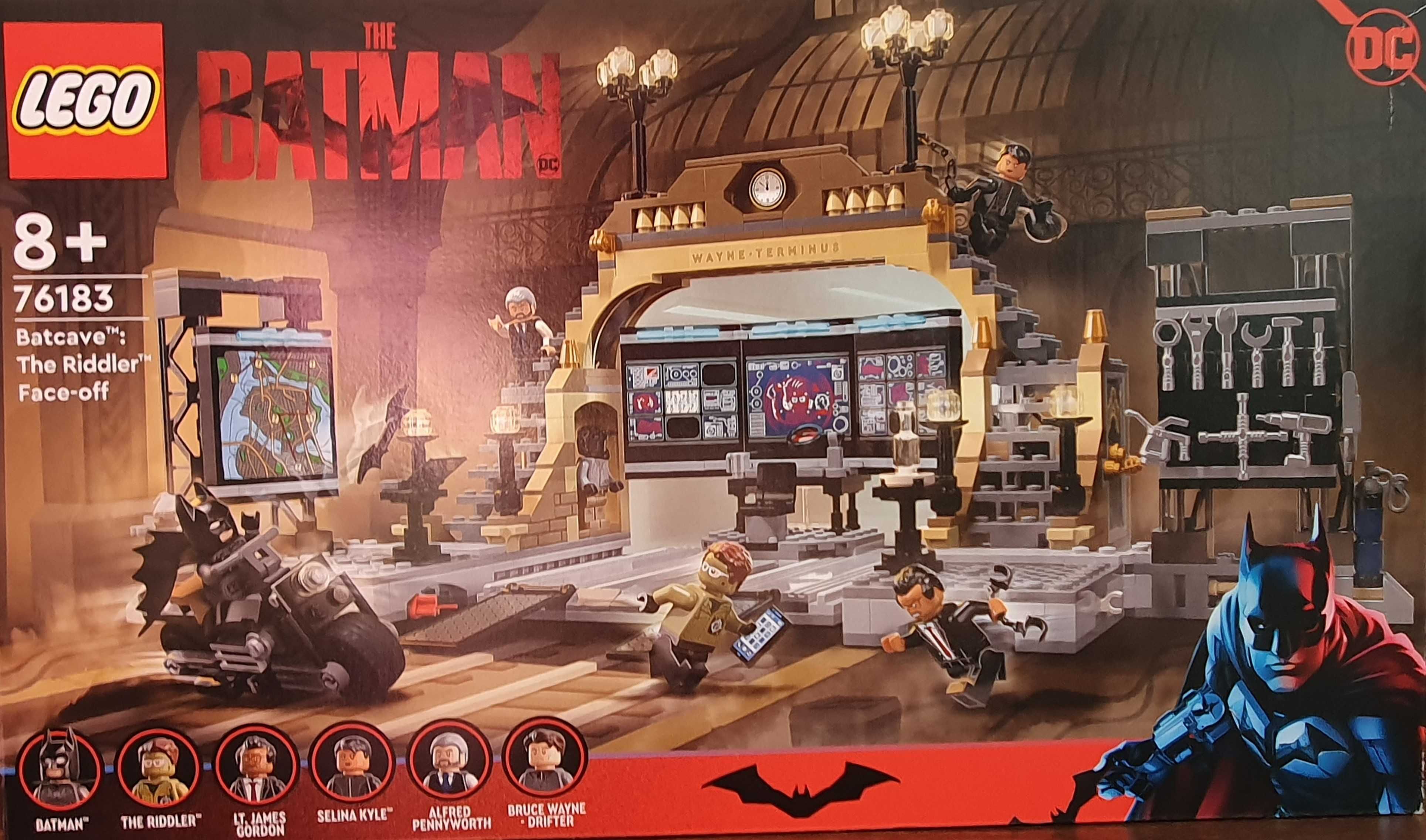 Lego The Batman Batcave The Riddler Face-Off 76183
