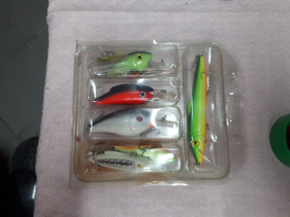 Amostras rapala para pesca peixe Lucio