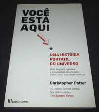 Livro Você Está Aqui Uma história portátil do universo