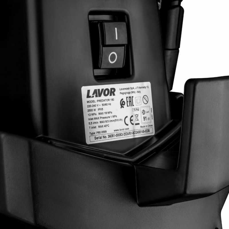 Myjka ciśnieniowa Lavor 180bar 2500W Turbo zestaw premium 510l/h