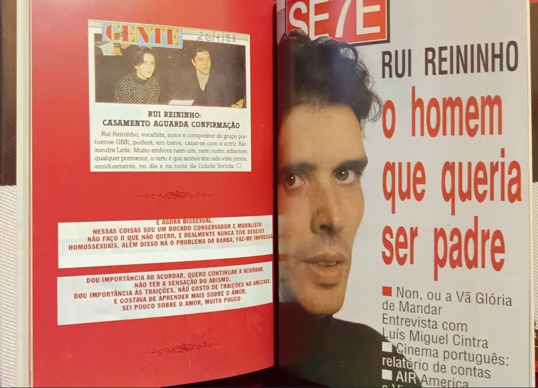 Rui Reininho "Líricas Come On & Anas" RARO