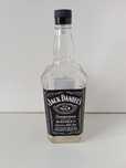 пустая стеклянная бутылка виски Jack Daniel's 1 л пляшка 3 штуки