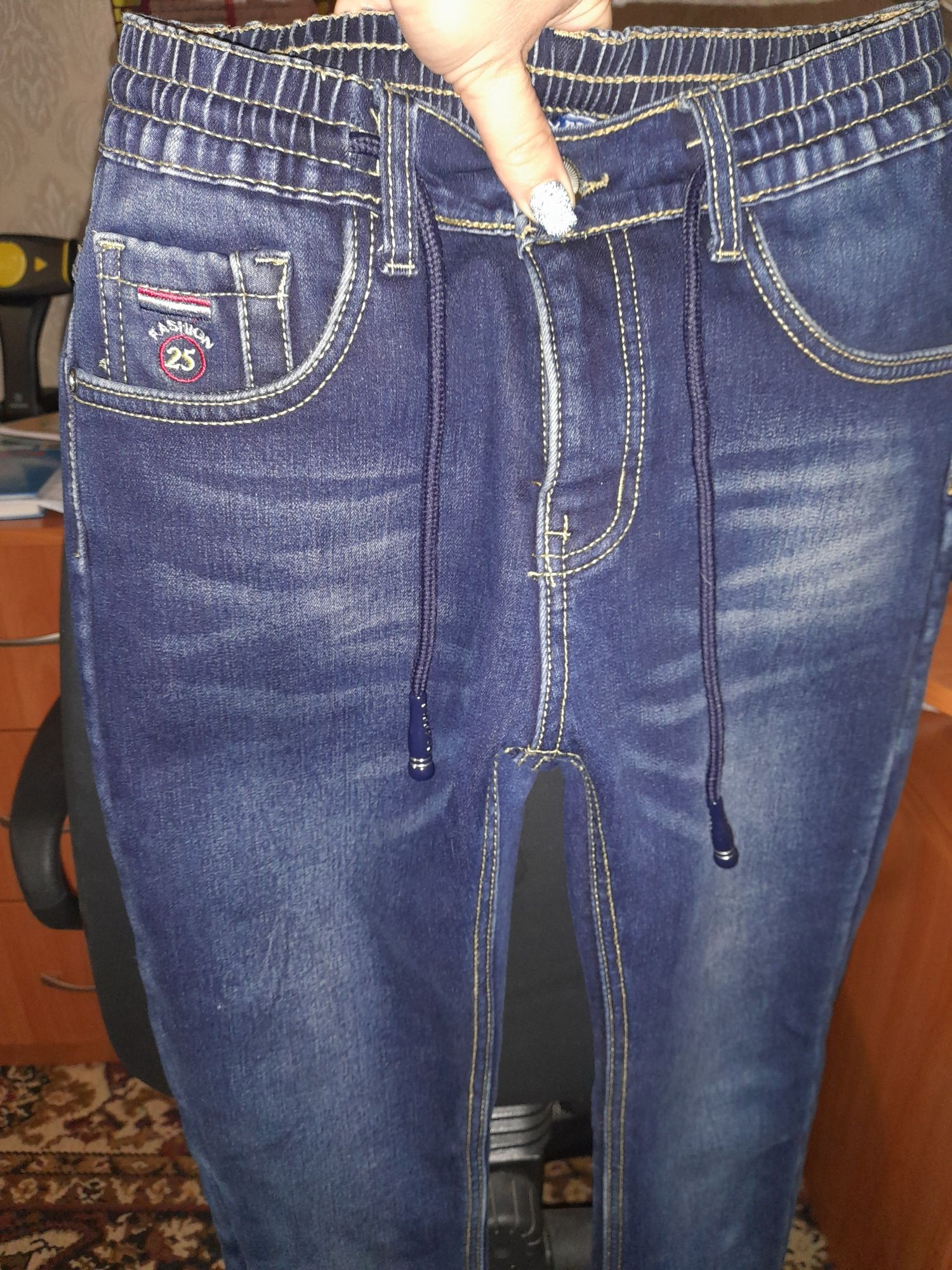 джинсы зимние на флисе