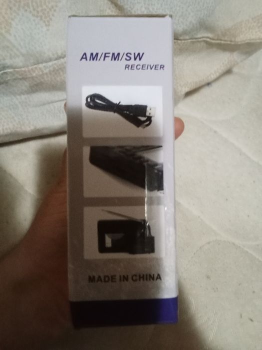 Radio a bateria usb