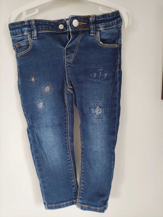 Spodnie jeans Zara 86 cm dziewczynka