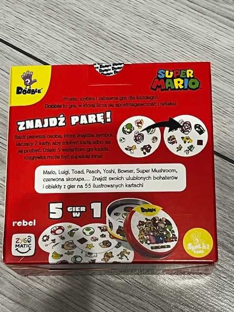 Dobble super mario gra karciana 16752 oryginal nowe rebel