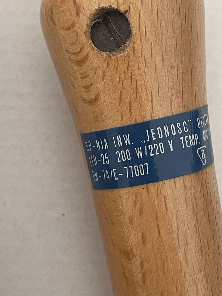 Lutownica kolbowa grzałkowa 200w LEH-25 PRL