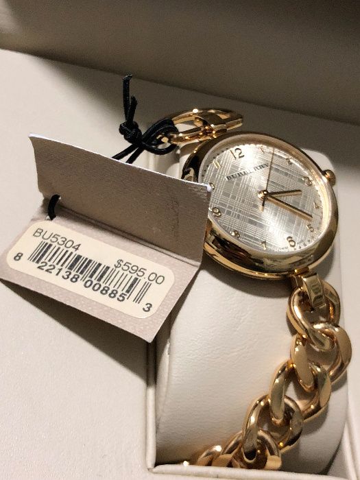 Relógio Burberry Senhora Waterloo BU5304 Novo c/etiqueta