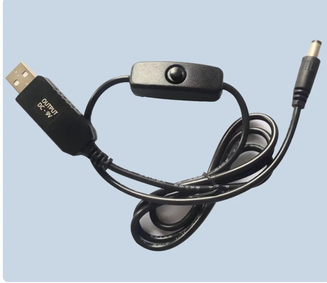 Кабель для роутера USB/DC на 9В