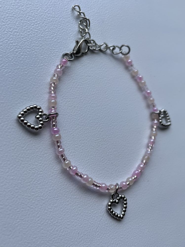 Bransoletka zainspirowana sonny angel pink bunny różowy zając