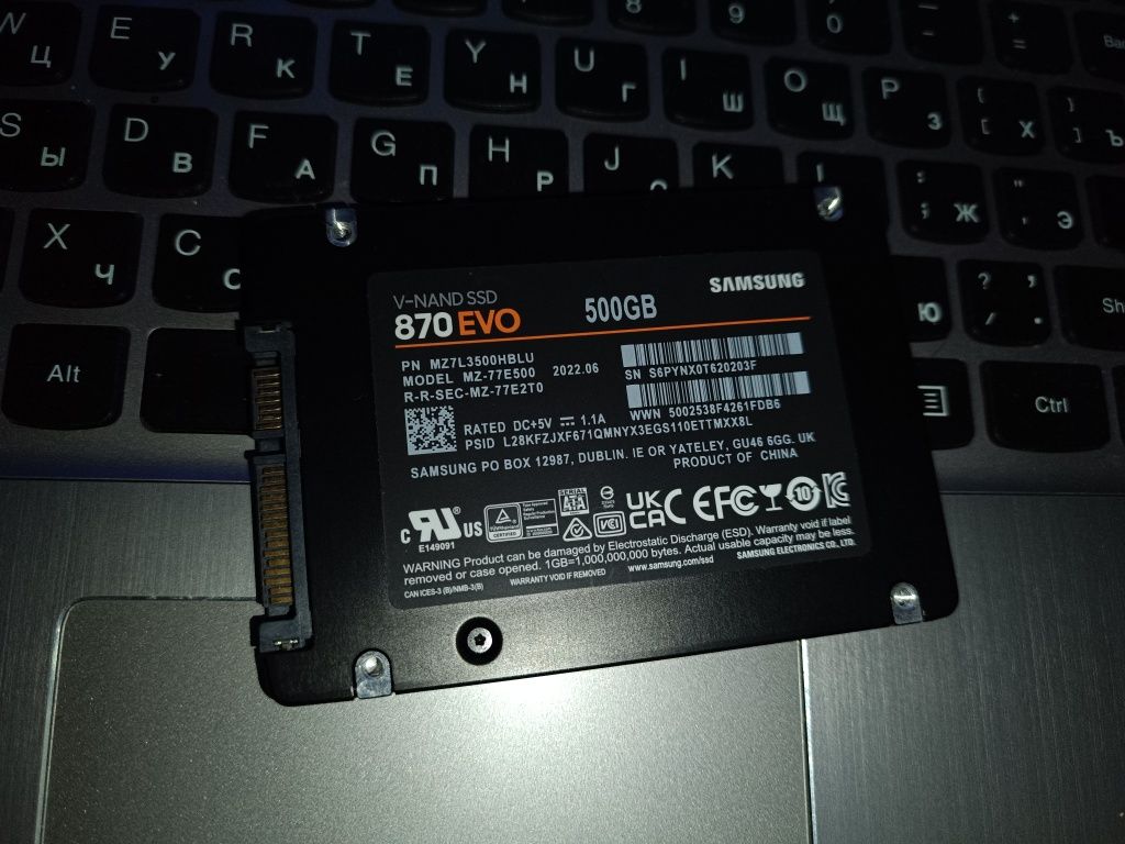 Память nand ssd 870 evo