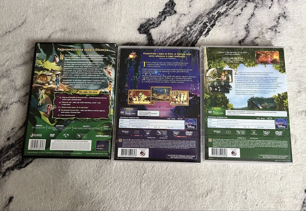 Zestaw płyty DVD disney