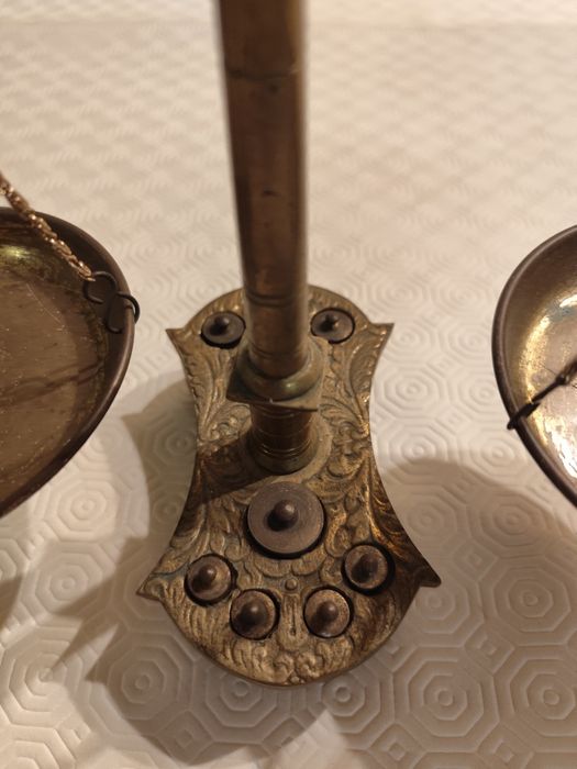 Balança de bronze coleção