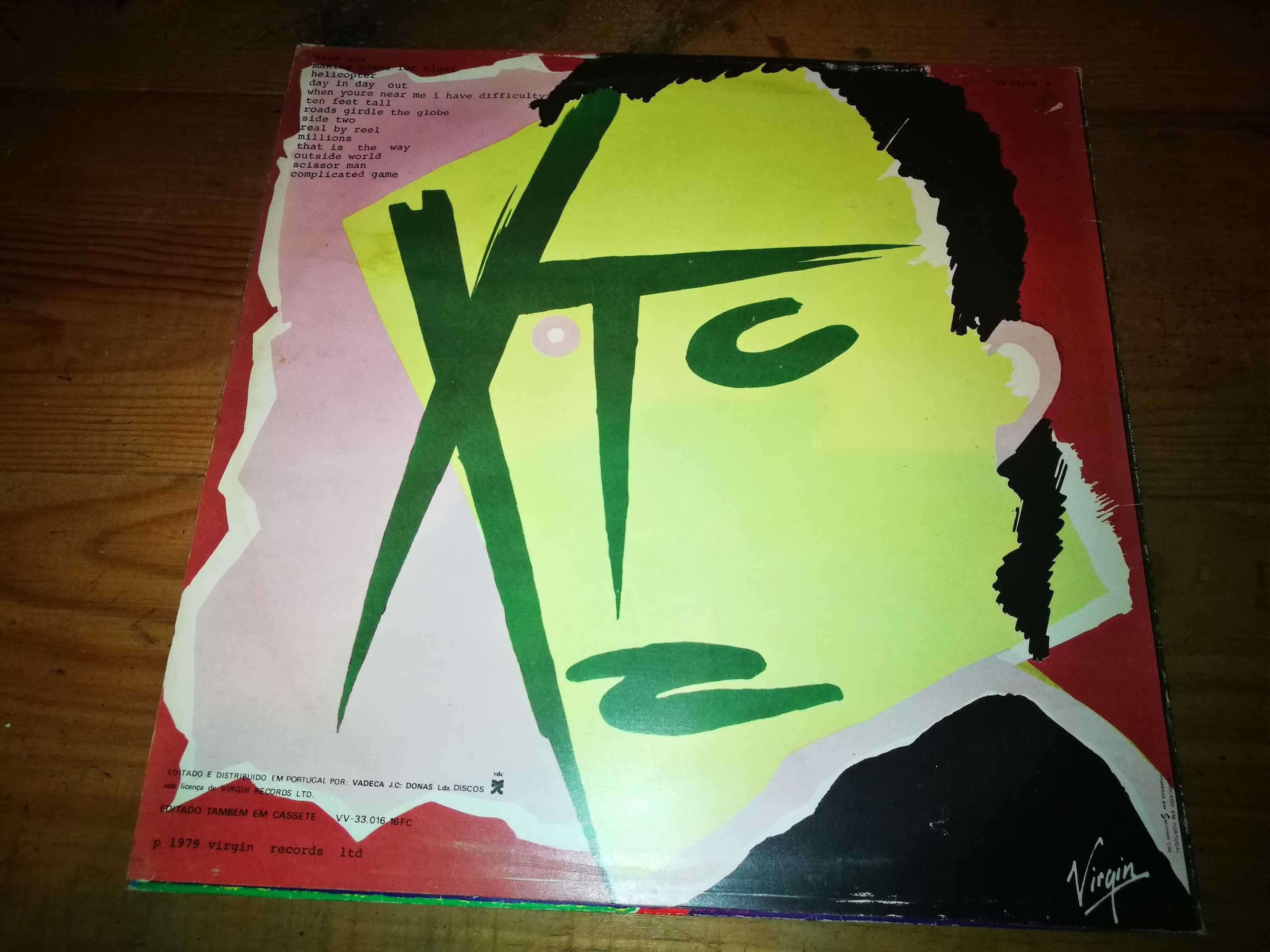 XTC  - Drums And   Wires (Ed Portuguesa 1979) LP