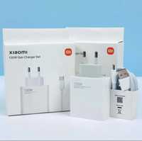 Зарядка ксиоми Редми Мережевий зарядний пристрій Xiaomi 120W USB+t/s