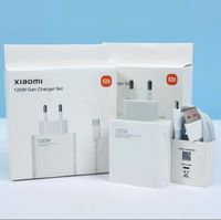 Зарядка ксиоми Редми Мережевий зарядний пристрій Xiaomi 120W USB+t/s