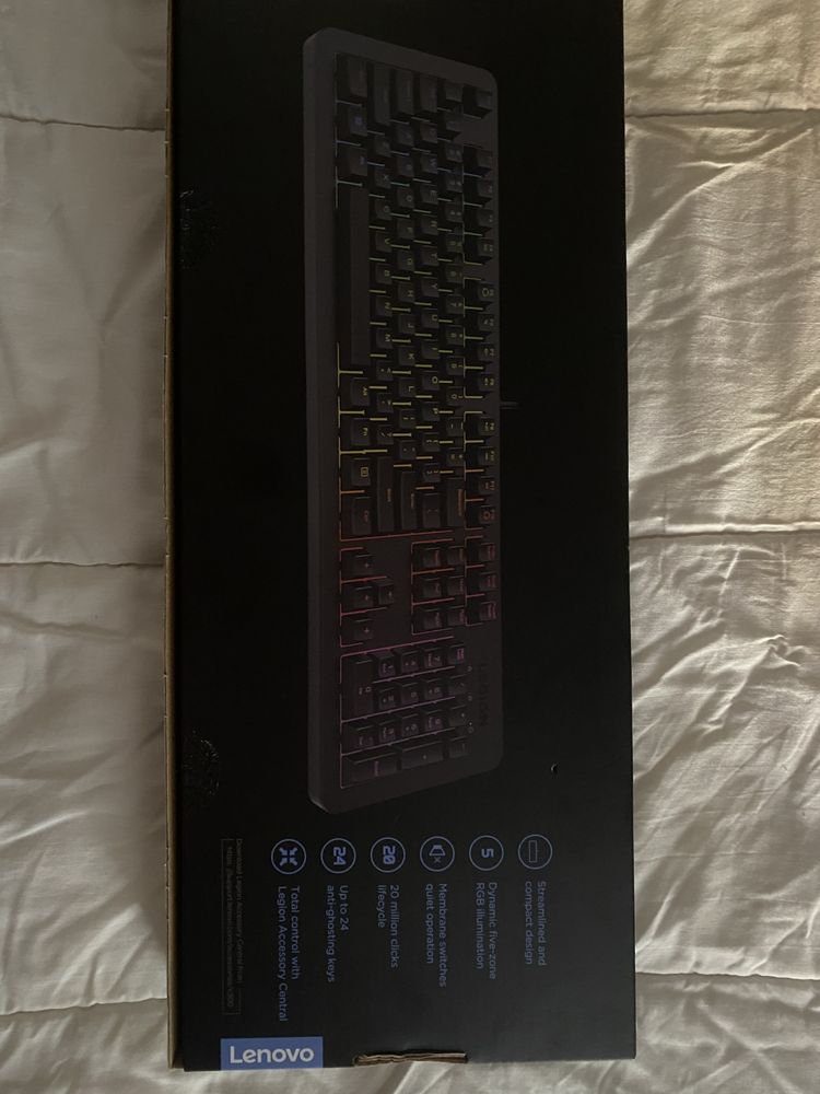 K300 RGB gaming keyboard Lenovo