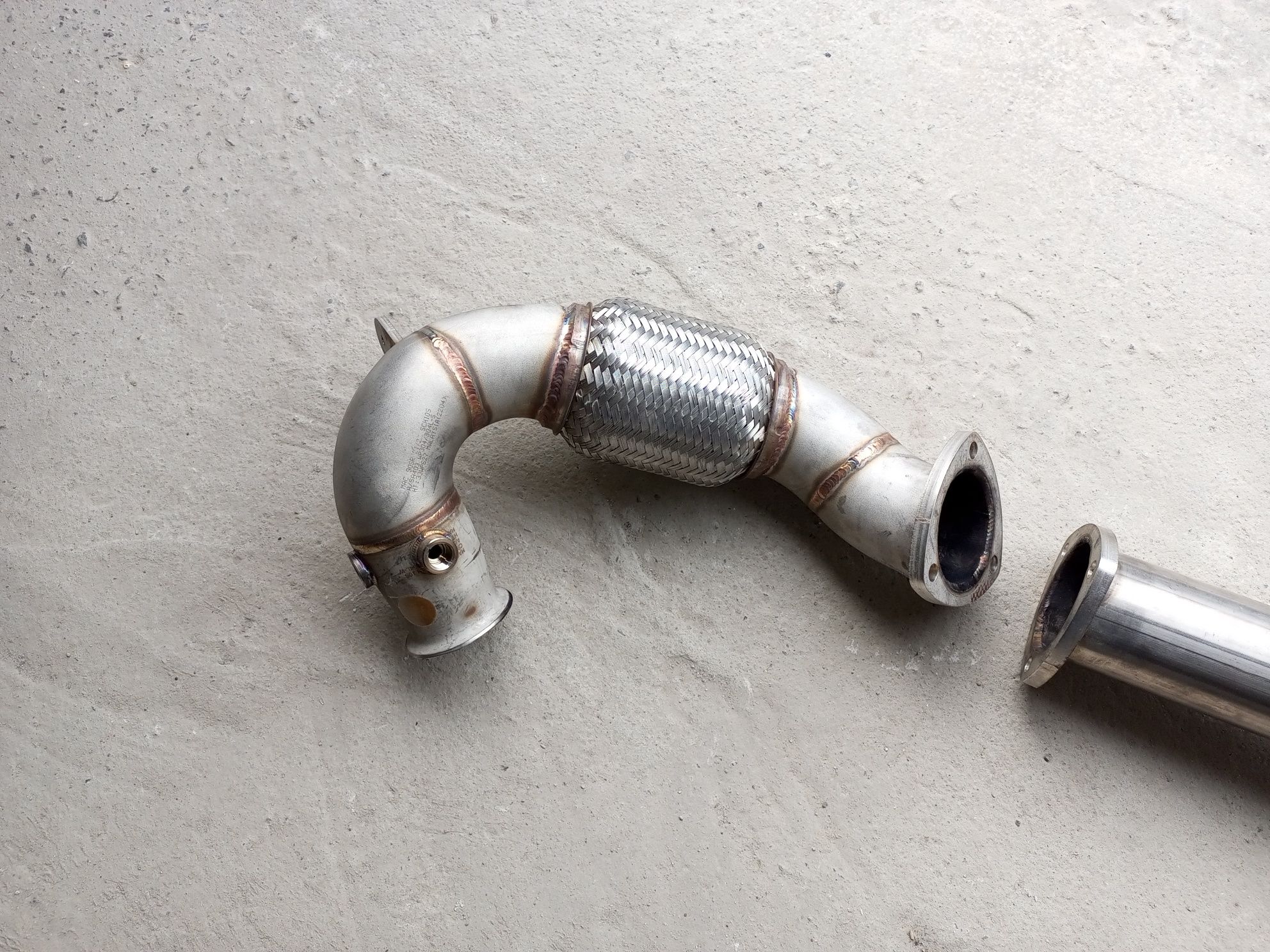 Downpipe Даунпайп Volkswagen passat 2.0 tdi