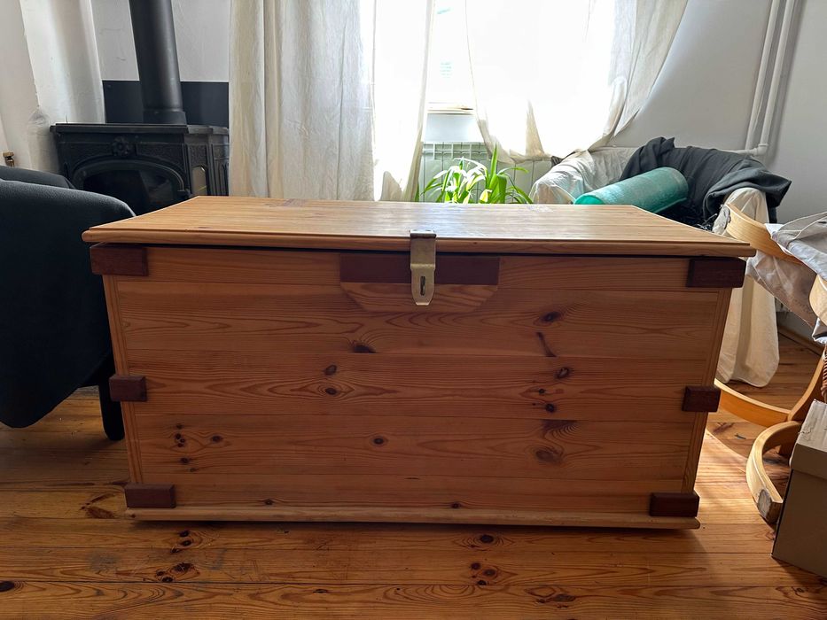 Drewniana skrzynia/kufer