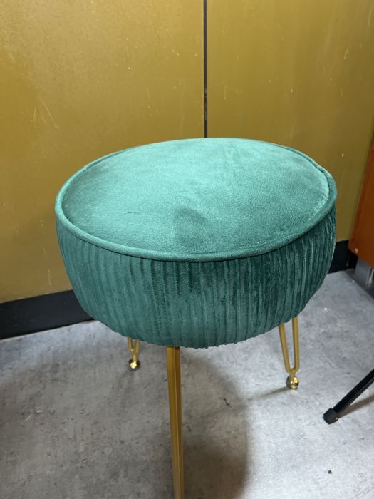 #Stylowa Pufka#Zielona#Nowa#