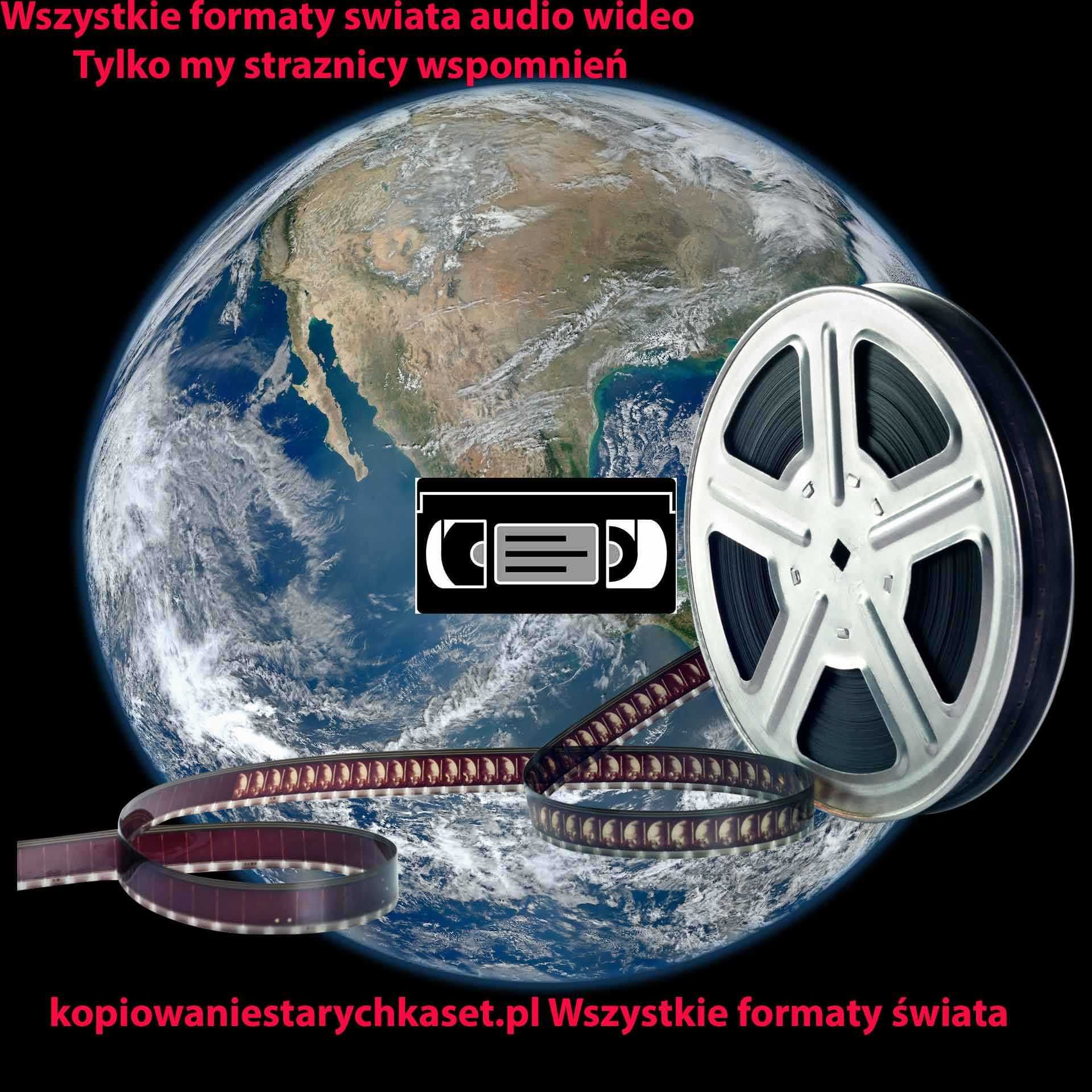 Skanowanie slajdów klisz Wola Przegrywanie kaset VHS filmów 8mm