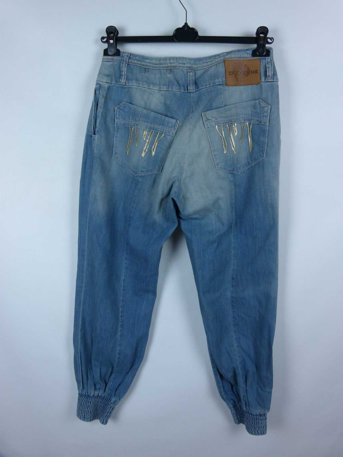 Cheyenne Jeans spodnie joggery dżins / 31