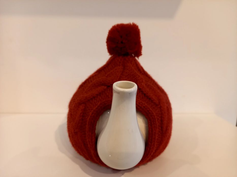 NOWY Ceramiczny dzbanek do herbaty Home&You ubranku z jerseyu