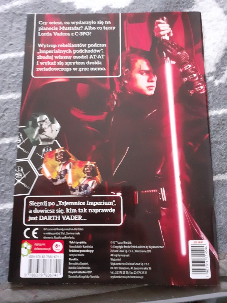 Star Wars Tajemnice imperium nówka sztuka interaktywna