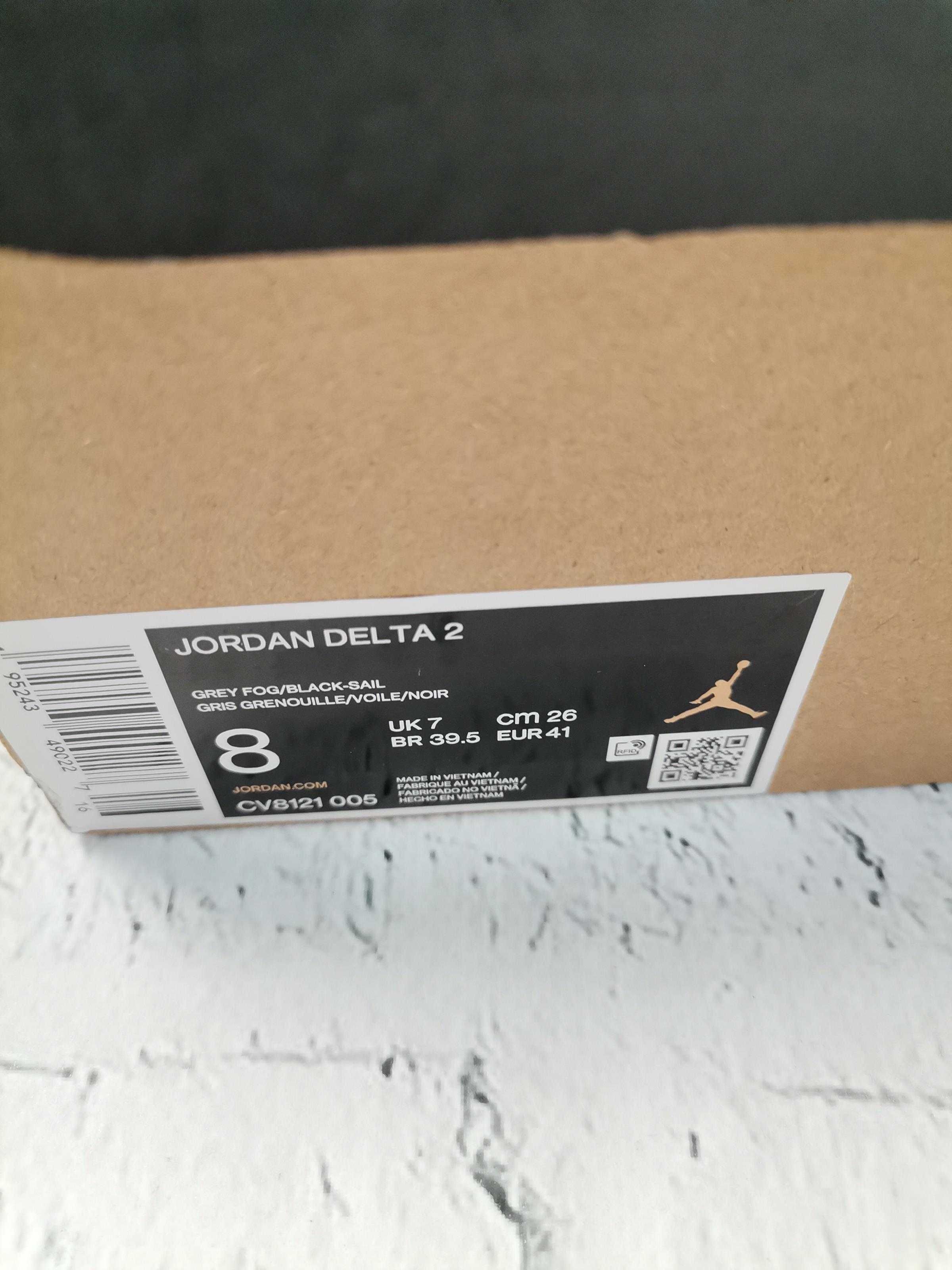 Nike Air Jordan Delta 2 Grey Fog Buty Męskie r.41 26cm