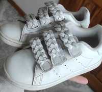 Білі шкіряні кросівки кеди adidas stan Smith 27