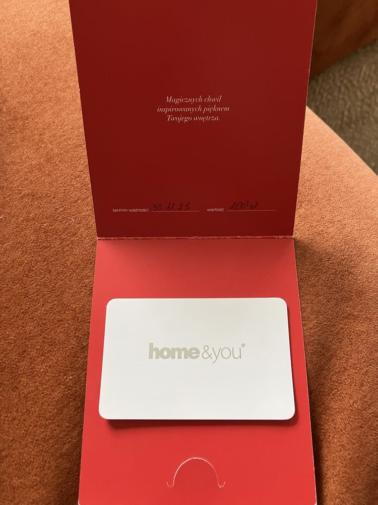 Karta podarunkowa Home & you 100zl