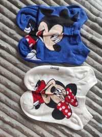 2 pak skarpetek Mickey i Minnie