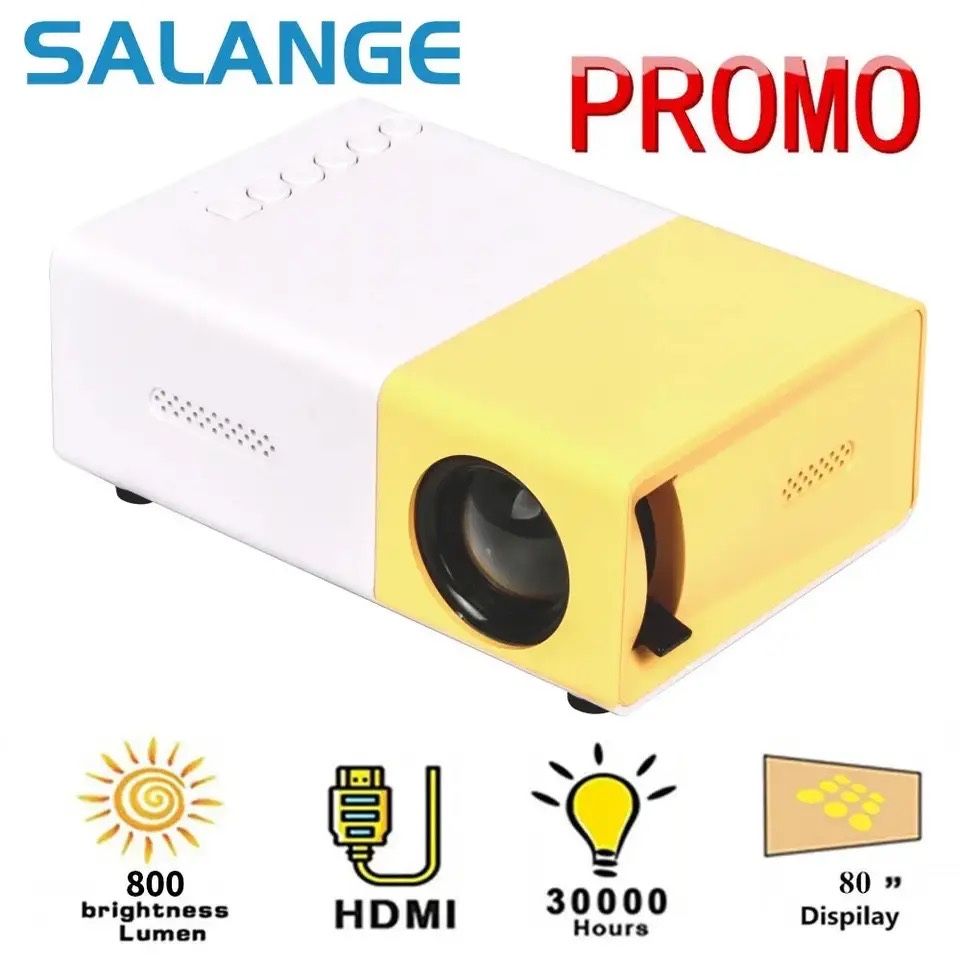 Salange-YG300 Mini Projetor LED