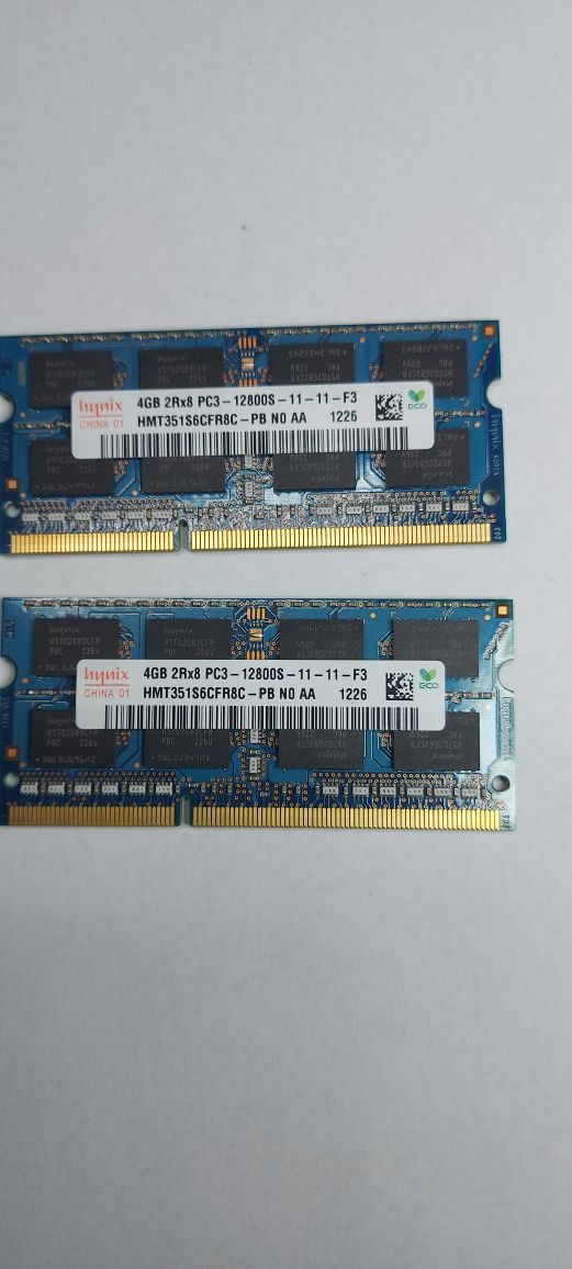 Модуль пам'яті для ноутбука SoDIMM DDR 3 4 GB 1600 MHz Hynix б/в