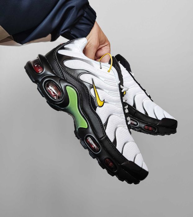 !SALE! Nike Air Max TN Plus White Black 36 37 38 39 40 41 42 43 44 45