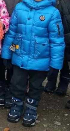Продам зимовий комплект куртка та штани для хлопчика, 110-116см