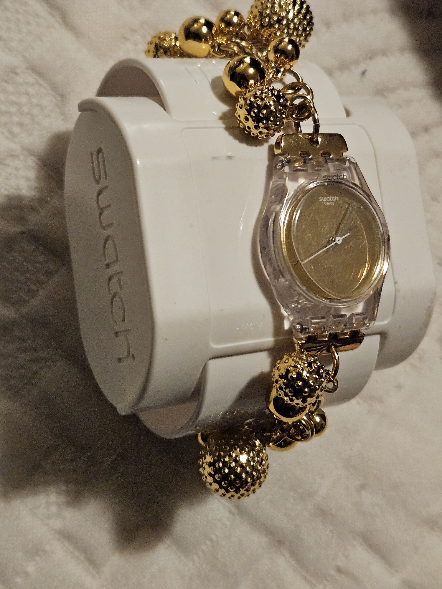 Relógio Swatch Dourado