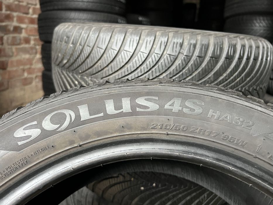 Шина зима б/у 215-50-R17 Kumho 2022 рік