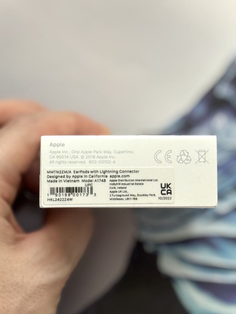 Auriculares/earpods lightning connector Apple