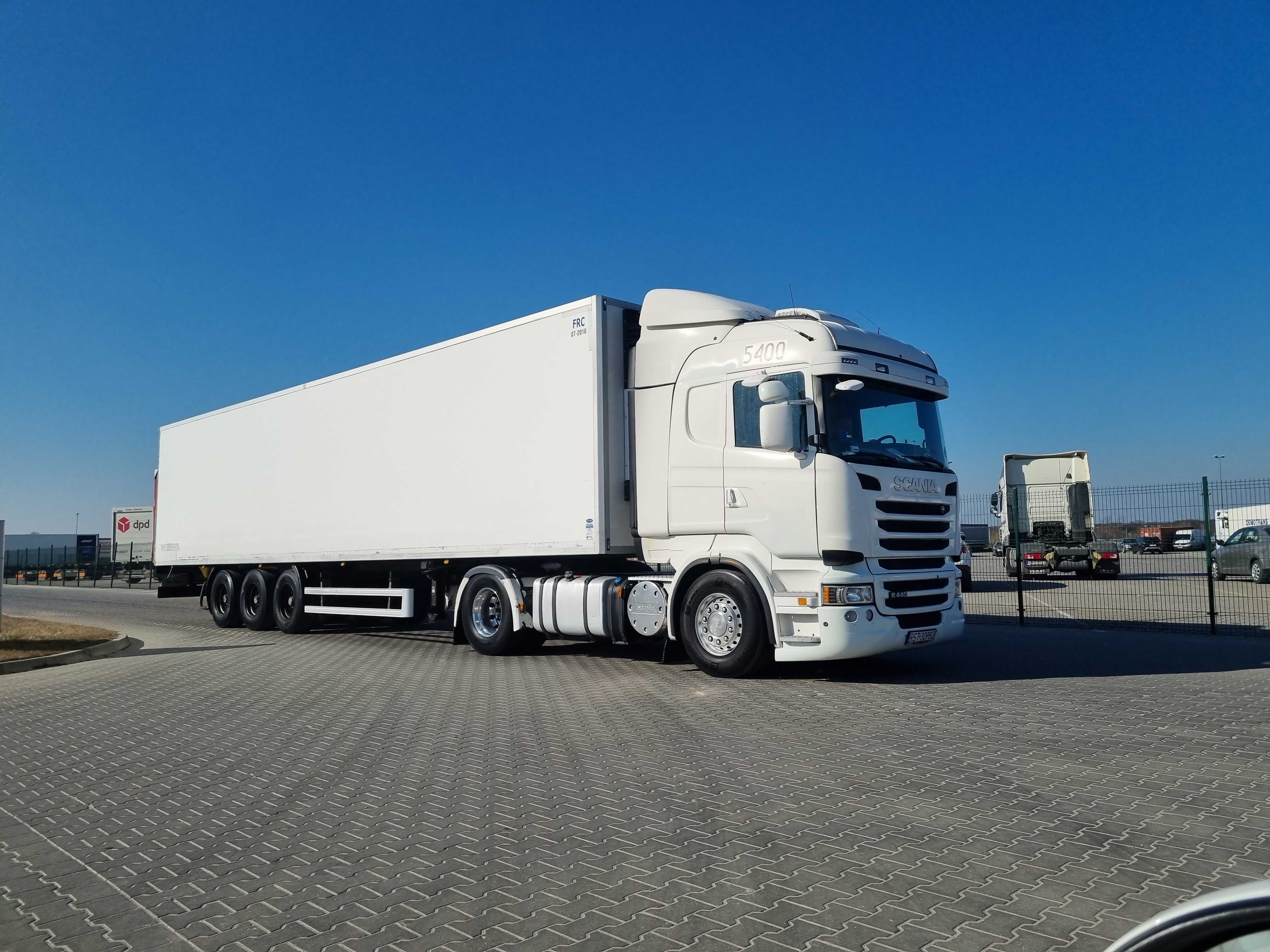 Wynajmę ciągniki siodłowe Scania R440