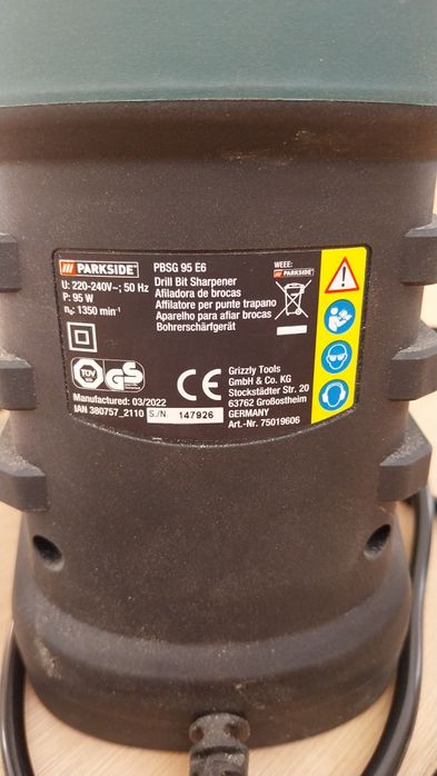 Afiador de brocas Parkside