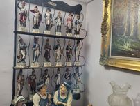Figurki Napoleon żołnierze Napoleona porcelanowe 18 szt