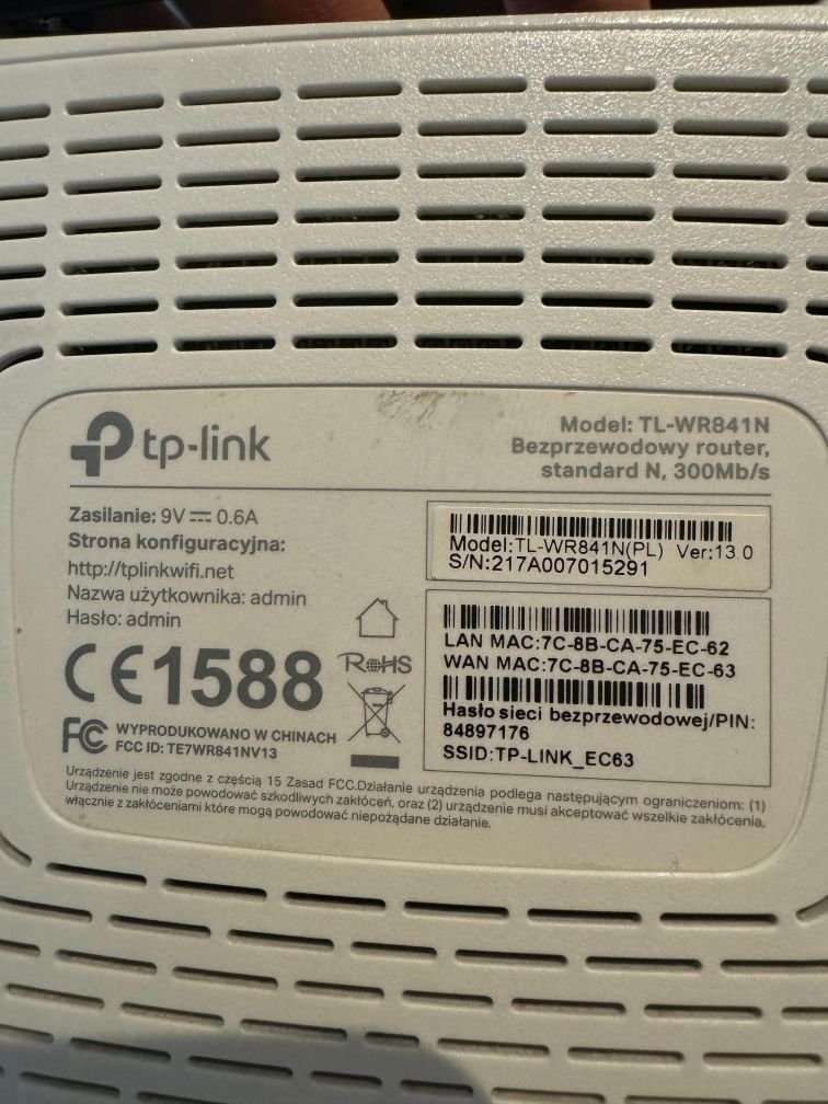 Router TL-WR841N