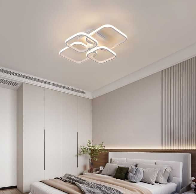 Lampa sufitowa LED biała