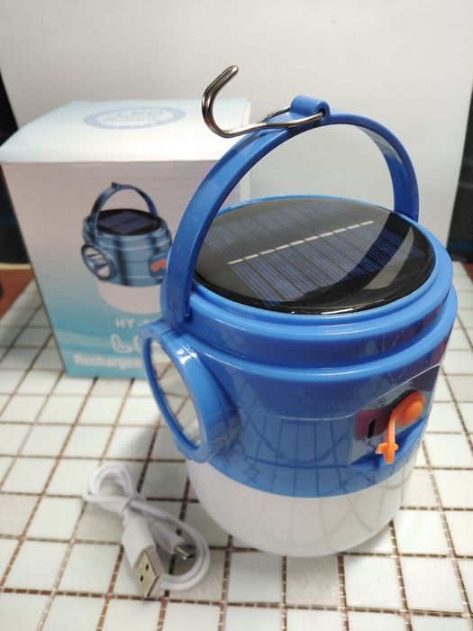 Лампа фонарь 25Вт заряд солнце+ usb