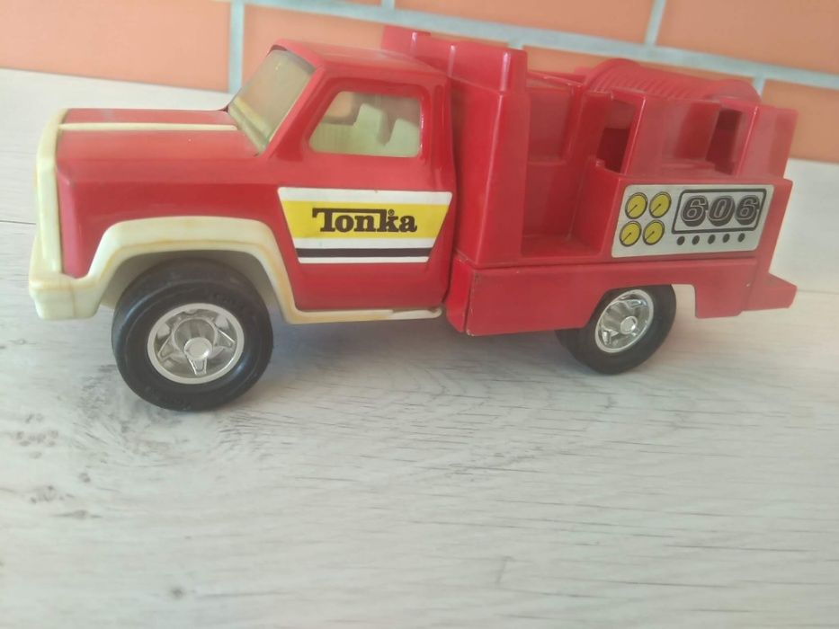 Camião de Bombeiros Tonka Anos 80 metal fundido raro envio grátis