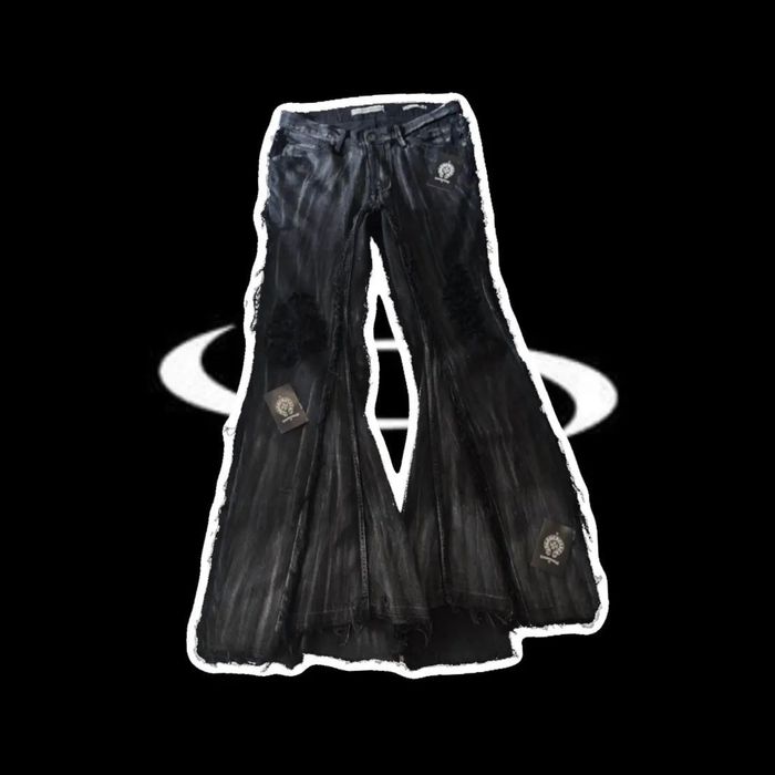 Enfants Riches Deprimes x Balenciaga opium штаны джинсы широкие клеш