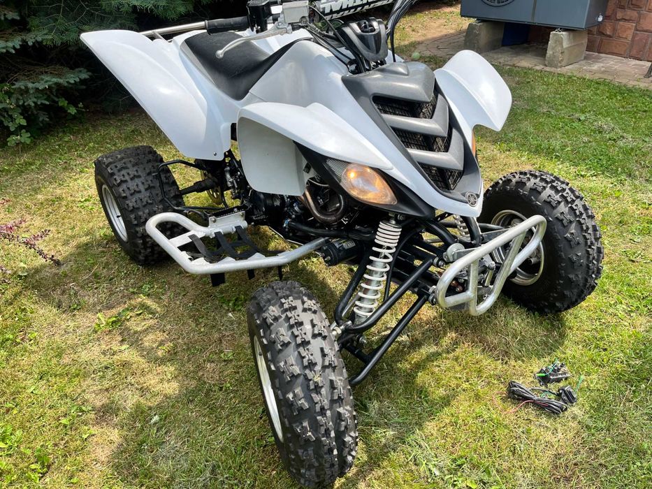 Yamaha Raptor 660 nowe opony poszerzany sportowy wydech wyciągarka