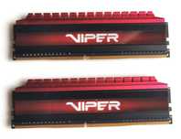 Pamięć Patriot Viper 4, DDR4, 16 GB, 3200MHz, CL16 - 2 kości